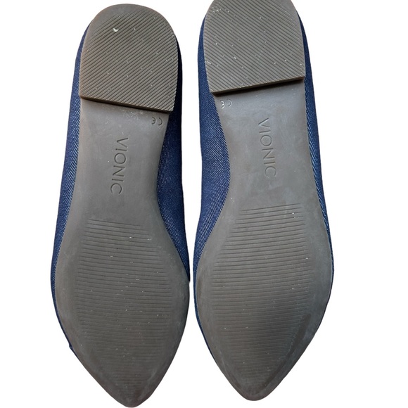 Vionic Chambray Caballo Flat Size 7.5 - Picture 2 of 5